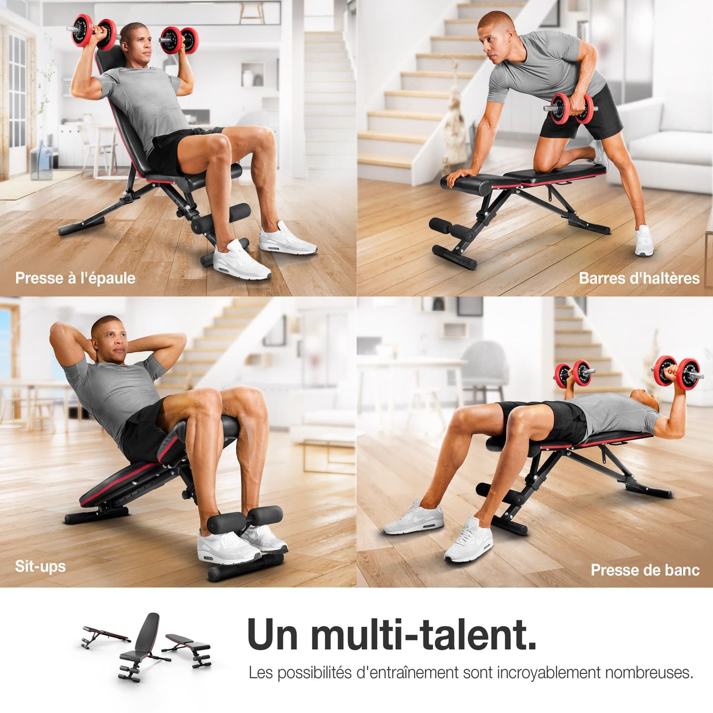 Banc de musculation CoreMax