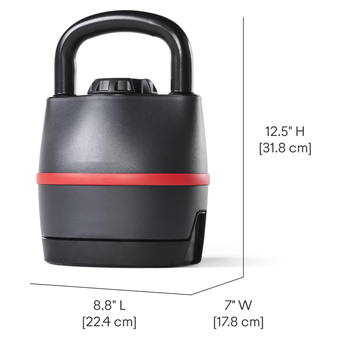 Haltère Kettlebell Ajustable (3,5 - 18 kg)