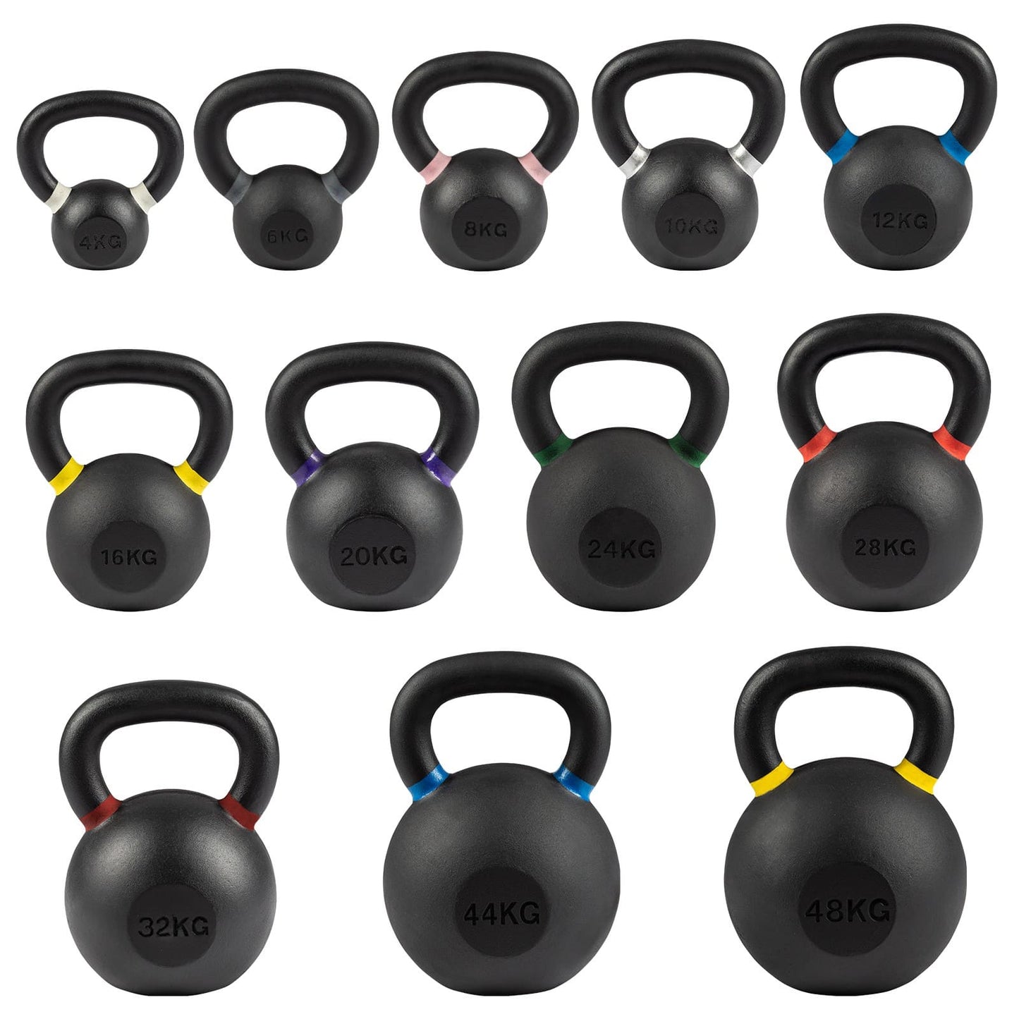 Set de Kettlebells Pro (4-20 kg)