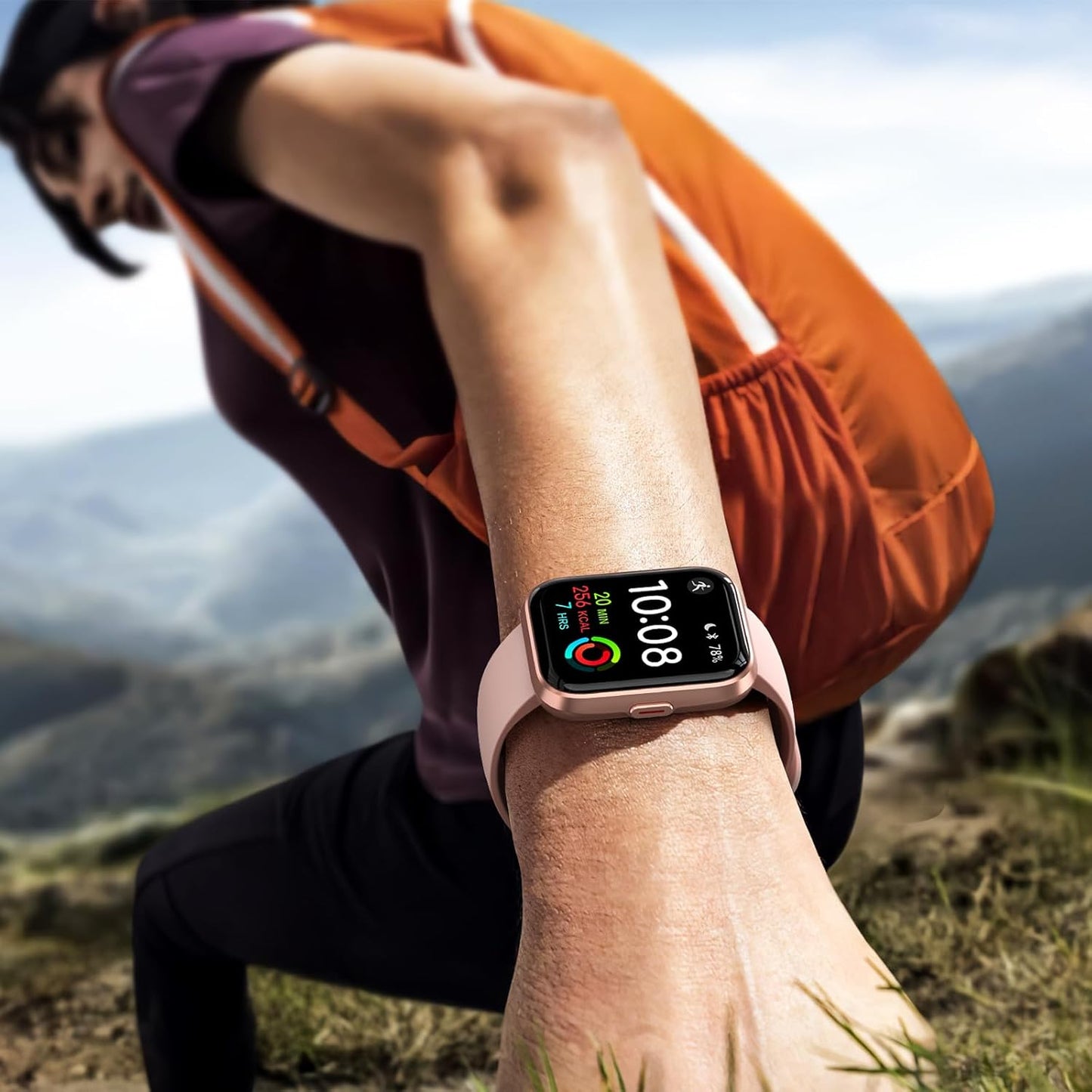 Montre Connectée LumiFit X - 1.8" avec Alexa, Appels Bluetooth, Suivi Santé, 100 Modes Sport, Étanche IP68