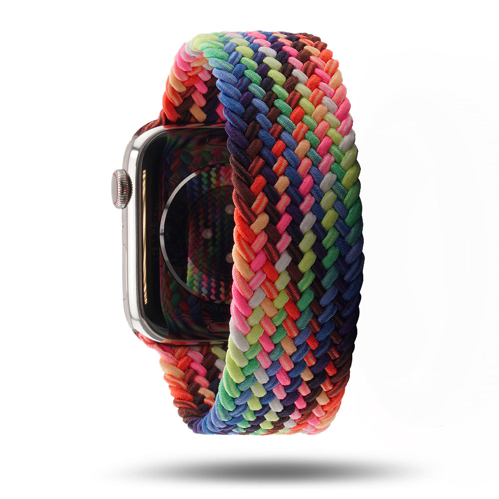Bracelet Apple Watch tressée Pride