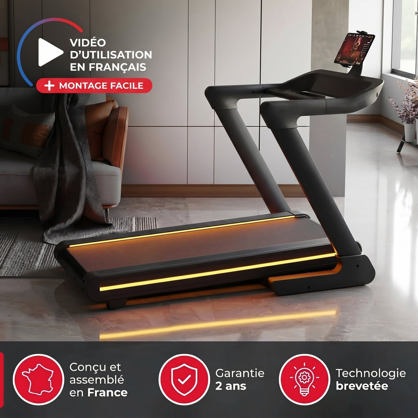 Tapis de marche Apex