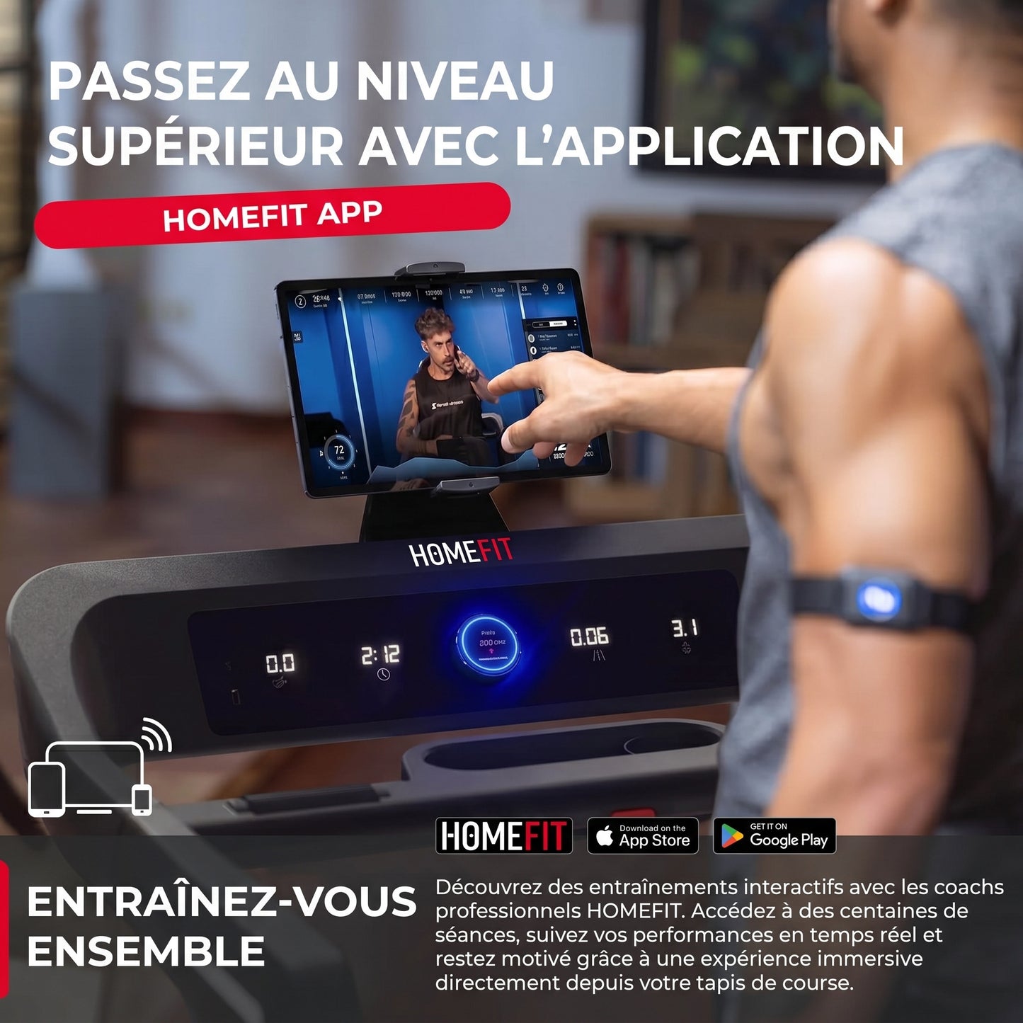 Tapis de marche Apex