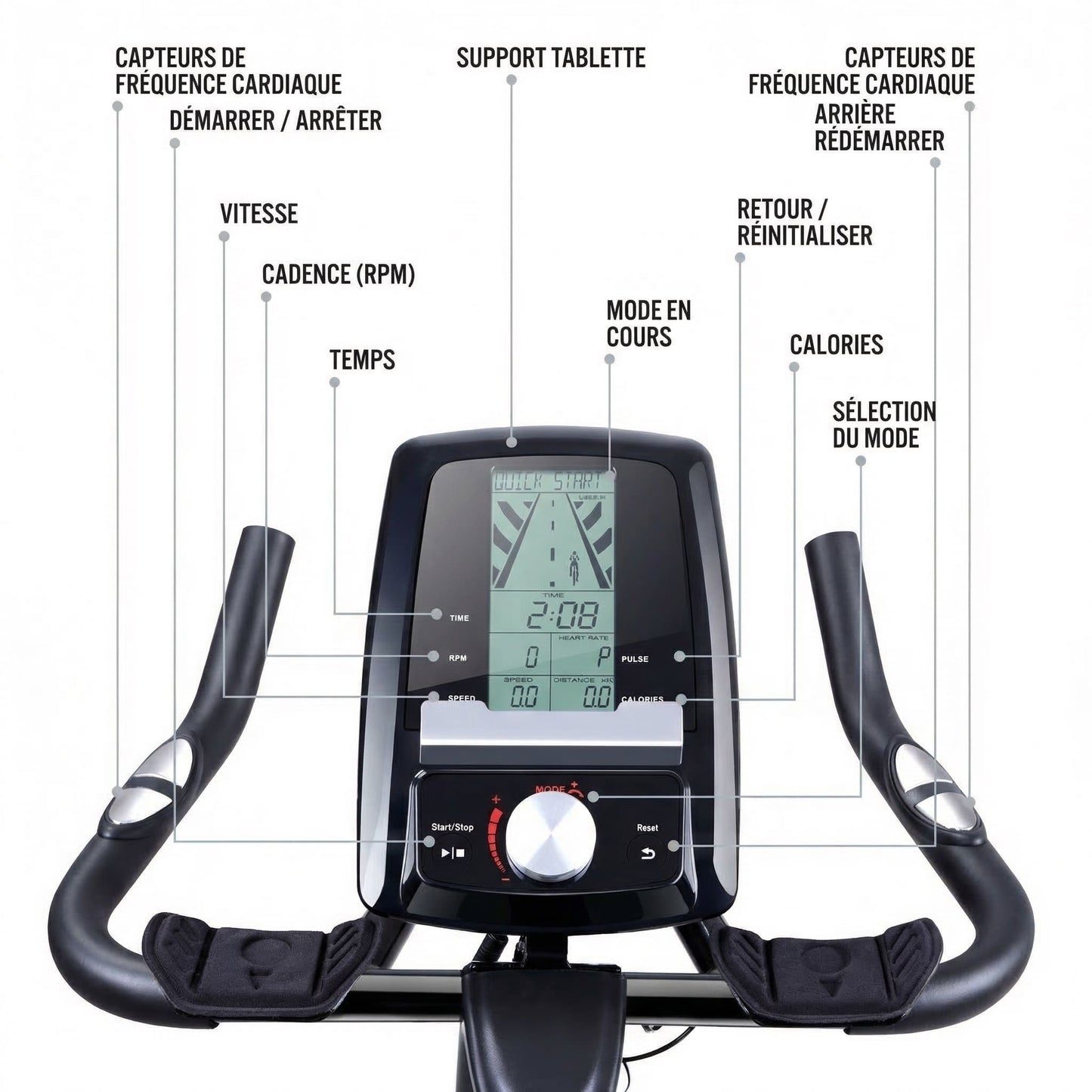 Vélo d'appartement VeloCity