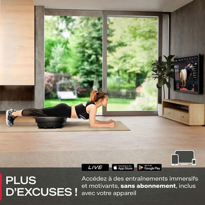 Plateforme vibrante HomeFit