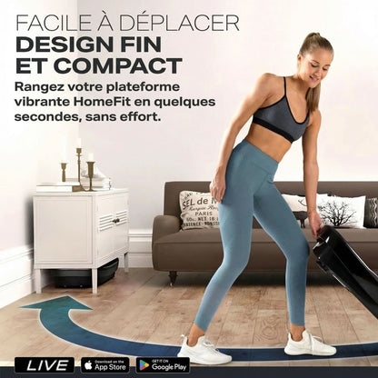 Plateforme vibrante HomeFit