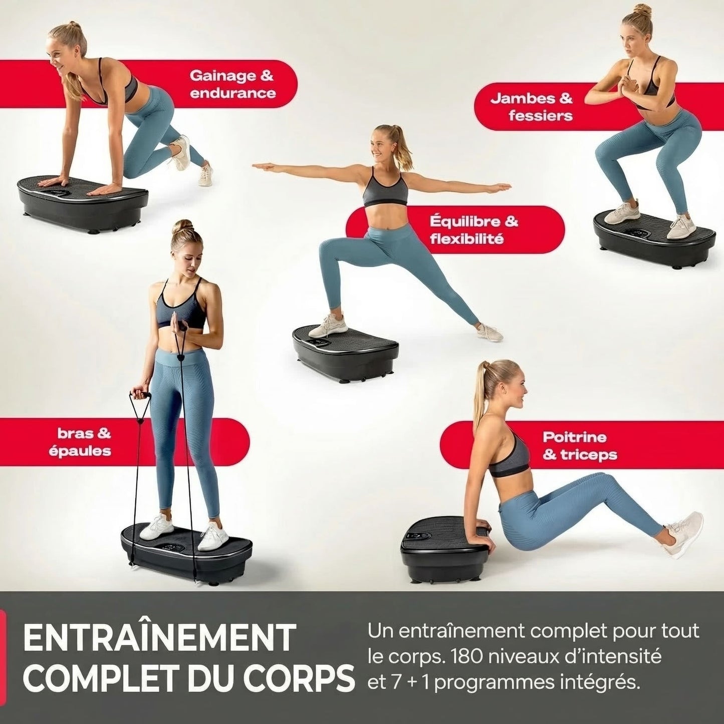 Plateforme vibrante HomeFit