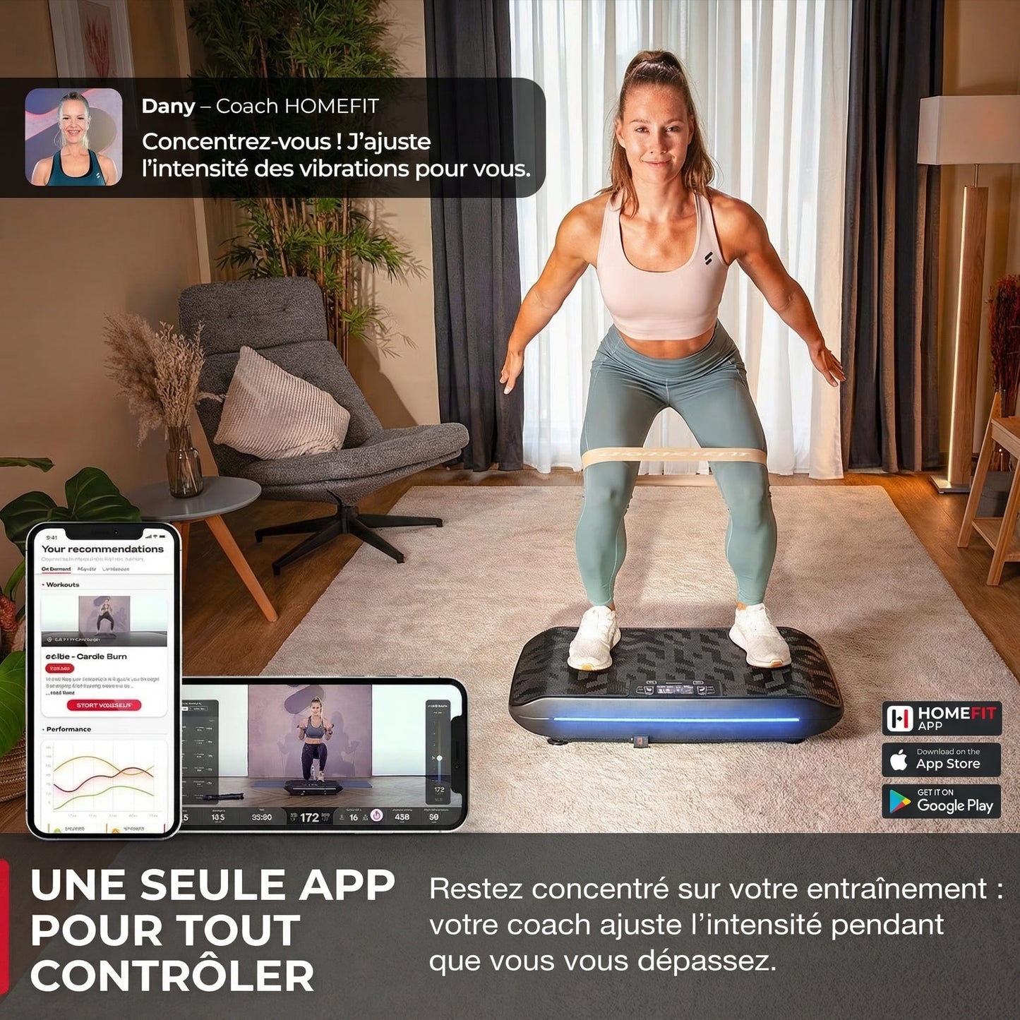 Plateforme vibrante CoreVibe